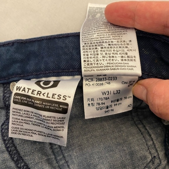 LEVI’S Men’s 512 Slim Taper Jeans, Size 31 x 32 - Picture 4 of 7